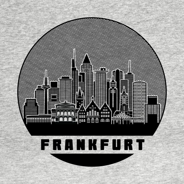 Frankfurt Germany Skyline by travel2xplanet